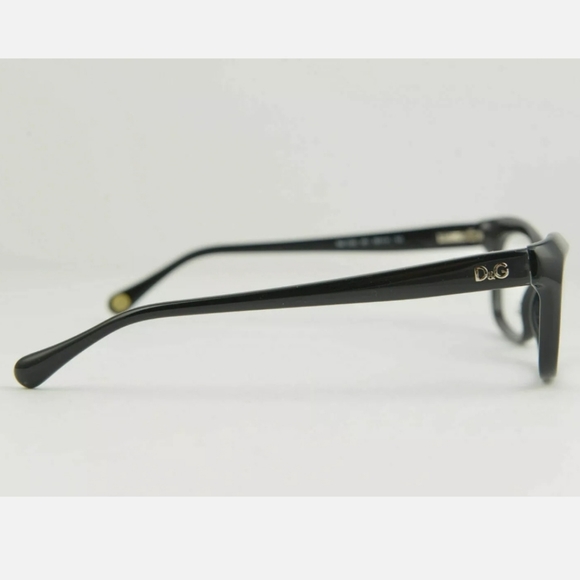 NEW Dolce&Gabbana DD1232 501 Black eyeglasses - Picture 3 of 5